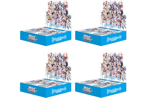 Weiss Schwarz Hololive Production Vol. 2 Booster Box (Japanese) 4x Lot - US Weiss Schwarz Hololive Production Vol. 2 Booster Box (Japanese) 4x Lot - US