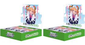 Weiss Schwarz Miss Kobayashi's Dragon Maid Booster Box (Japanese) 2x Lot