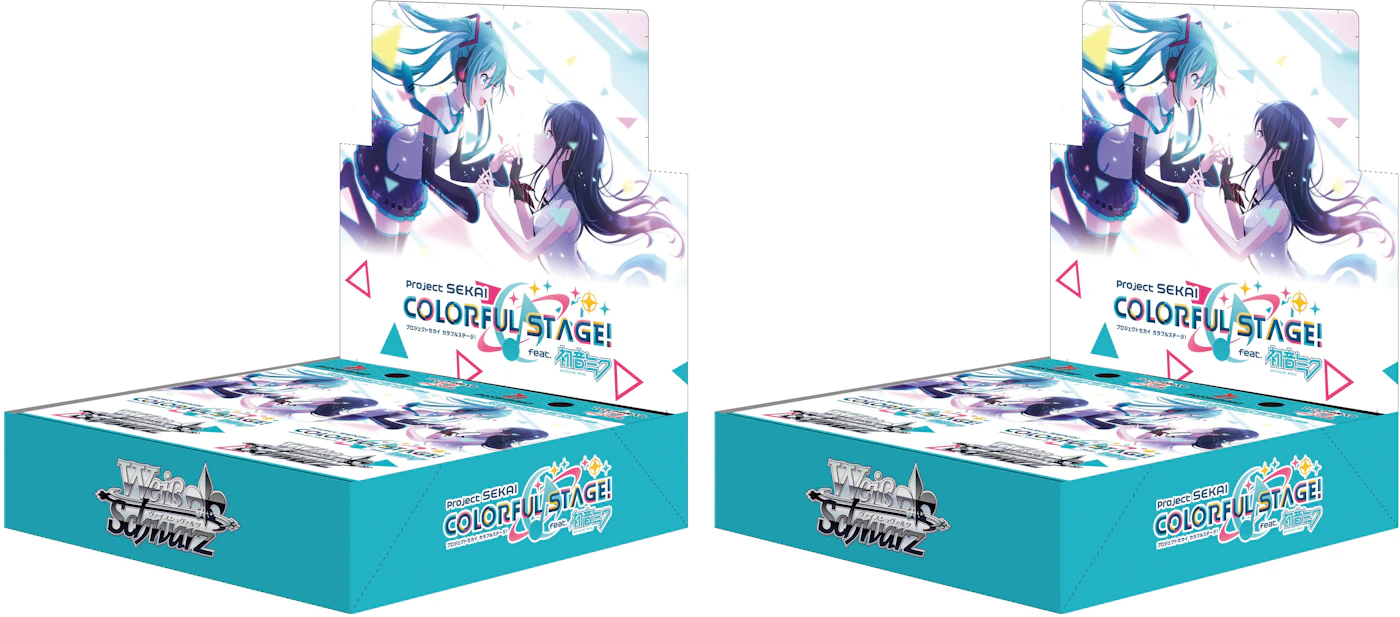 Project SEKAI Colorful Stage! feat. Hatsune Miku Sticker Collection 12-pack  Box