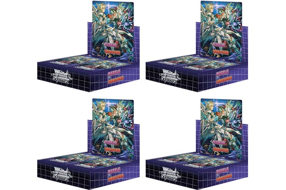 Weiss Schwarz Puzzle and Dragon Booster Box (Japanese) 4x Lot