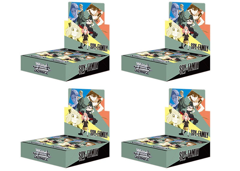 Weiss Schwarz Spy x Family Booster Box (Japanese) 4x Lot - US