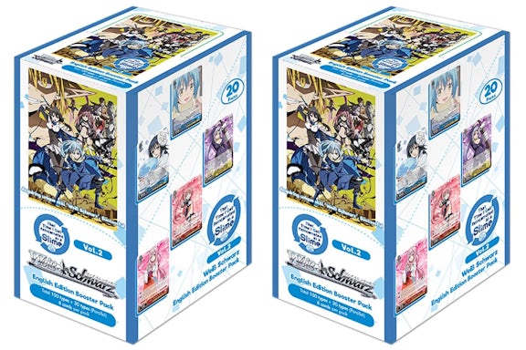 Weiss Schwarz That Time I Got Reincarnated as a Slime Vol.2 Booster Box (English) 2x Lot