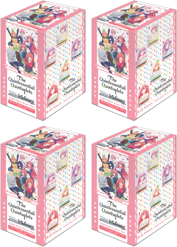 Weiss Schwarz Booster Box: The Quintessential Quintuplets Movie - TCG Omega