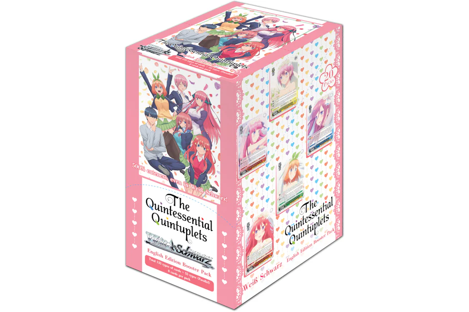Weiss Schwarz The Quintessential Quintuplets (English) Booster Box