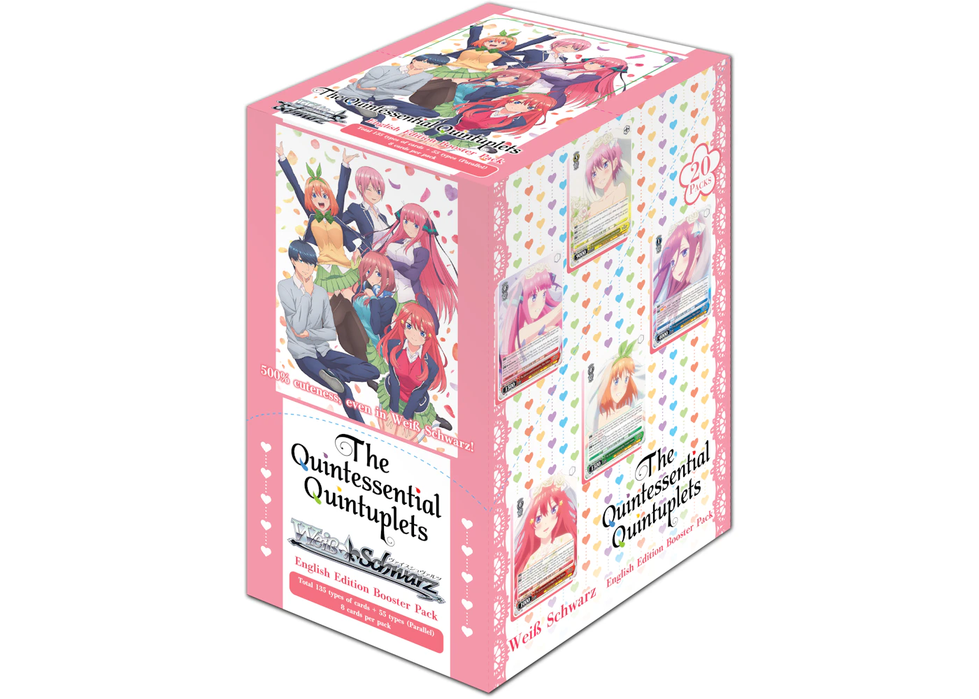 Weiss Schwarz The Quintessential Quintuplets (English) Booster Box - US Weiss Schwarz The Quintessential Quintuplets (English) Booster Box - US