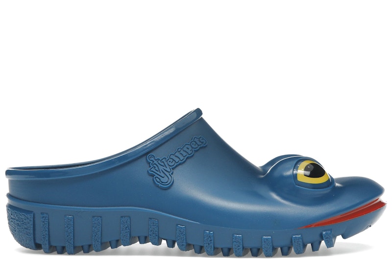 Pre-owned Wellipets Frog Loafers By Jw Anderson Sneakers In Blue