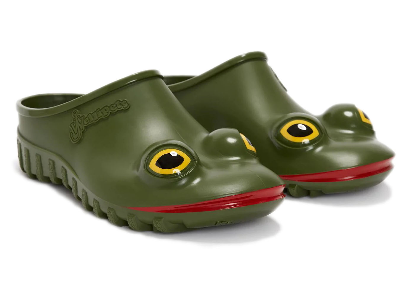 Wellipets Frog Loafers by JW Anderson Green