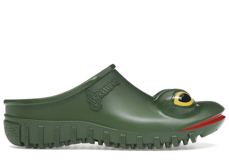 Pre-owned Wellipets Frog Loafers By Jw Anderson Sneakers In Green