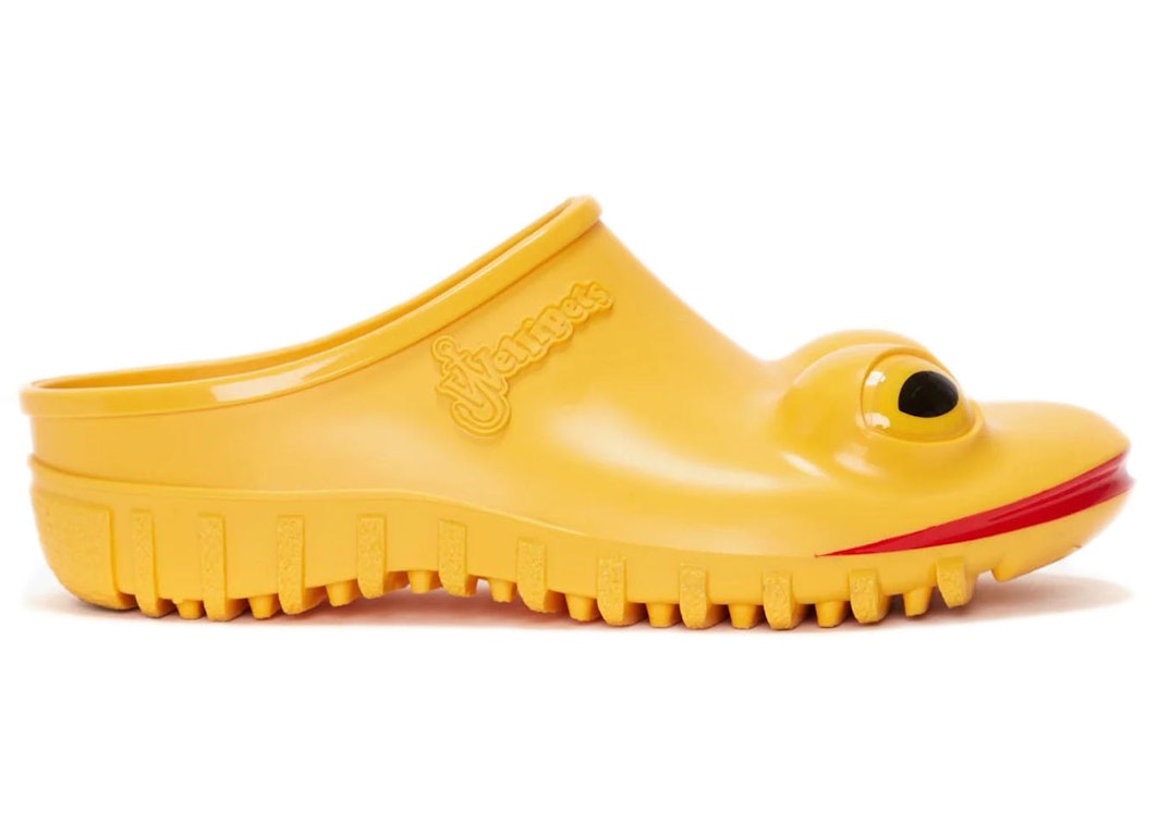 Pre-owned Wellipets Frog Loafers By Jw Anderson Yellow