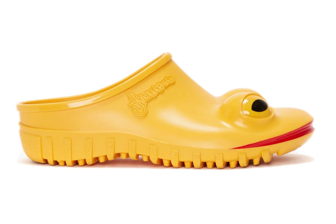 Pre-owned Wellipets Frog Loafers By Jw Anderson Yellow