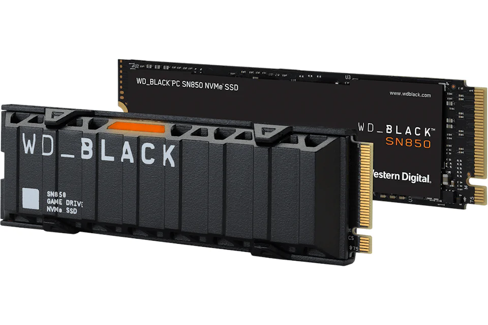 Western Digital WD_BLACK SN850 NVMe SSD 2TB (with Heatsink) WDS200T1XHE-00AFY0