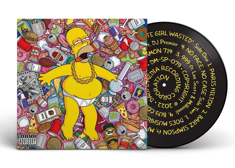 White Girl Wasted Limited Edition Picture Disc LP Vinyl (LE 100) - TW