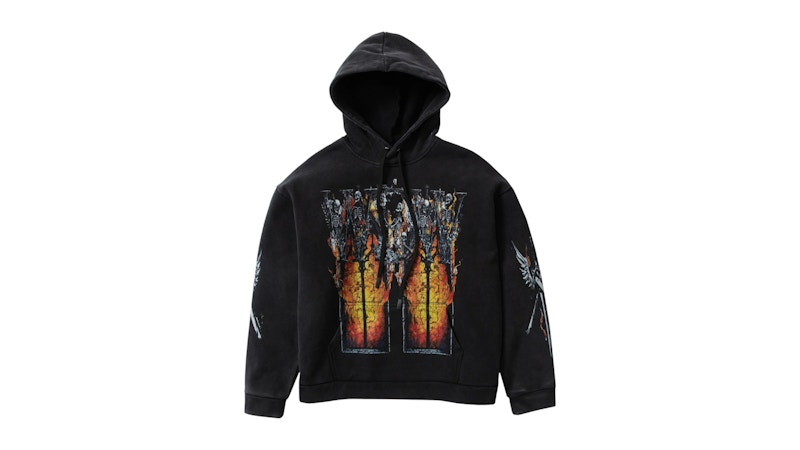 【関税込み】Who Decides War ブラック Ember Chapel フーディ Who Decides War Ember Chapel Hooded Pullover Black Men's