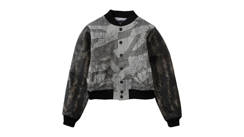Who Decides War Notre Dame Varsity Jacket Multicolor