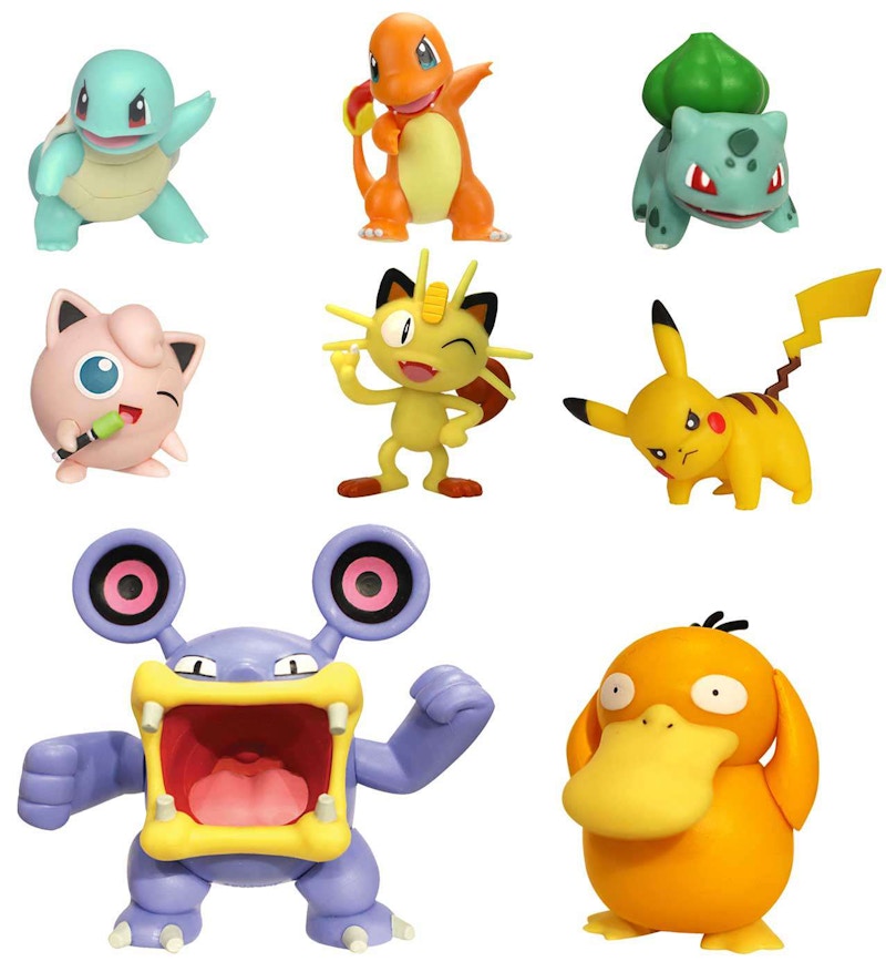 Wicked Cool Toys Pokemon Battle Figure Scorbunny, Grookey, Sobble