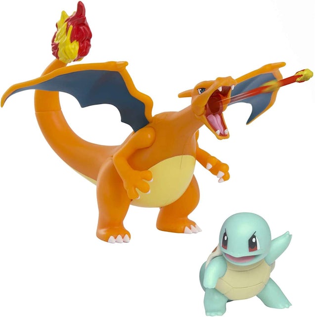 Wicked Cool Toys Pokemon Battle Figure Scorbunny, Grookey, Sobble