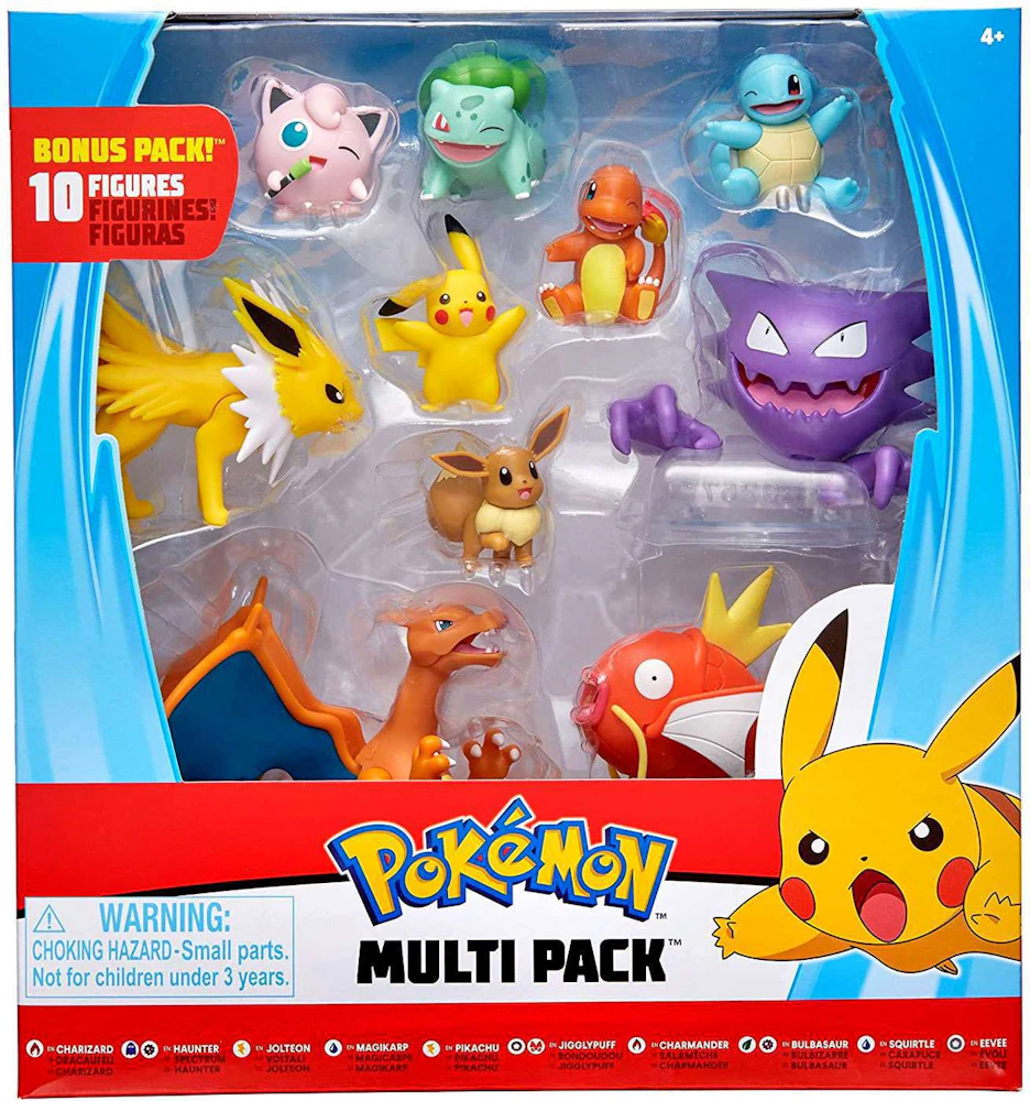 Jazwares Pokemon 2-in Battle Figure Multipack Set 8-Pack | GameStop