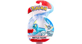 Wicked Cool Toys Pokemon Series 3 Battle Figure Vaporeon Figure