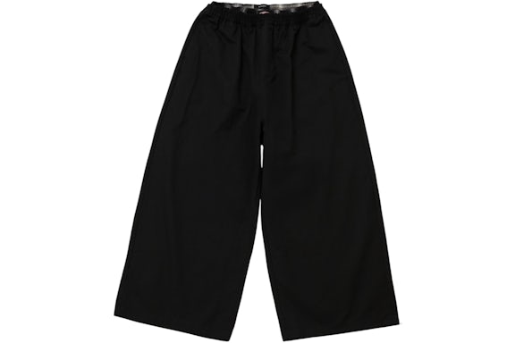 Willy Chavarria Exposed Boxer Pant Black