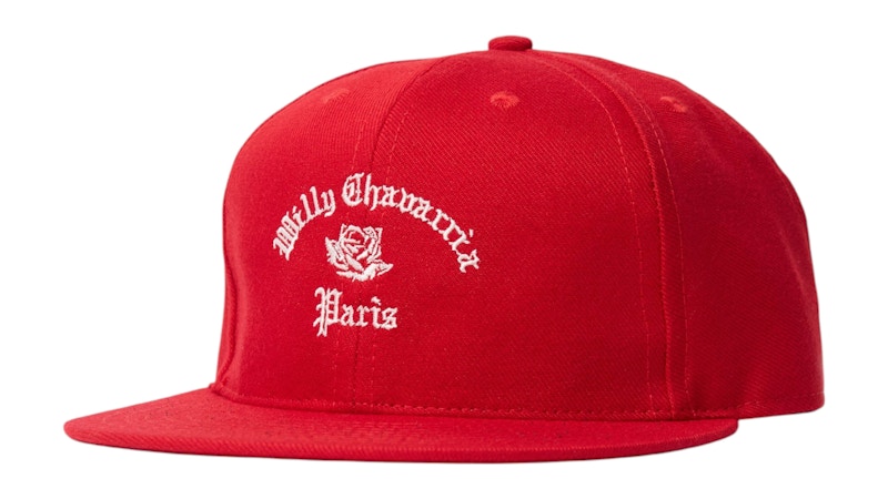 Willy Chavarria WC Paris Snapback Red