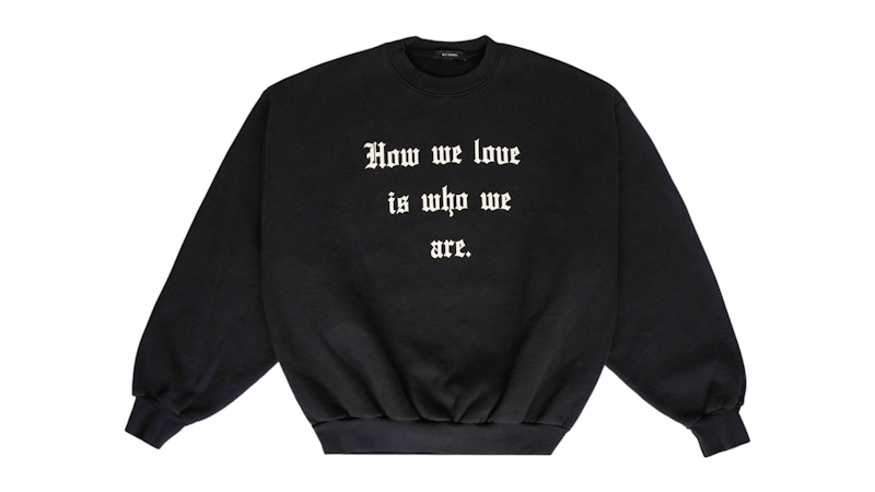 Willy Chavarria x Tinder Crewneck Black Men's - SS25 - US