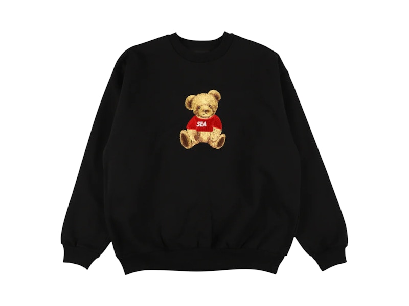 WIND AND SEA BEAR HOODIE М Hoodie Bear - Learning to S