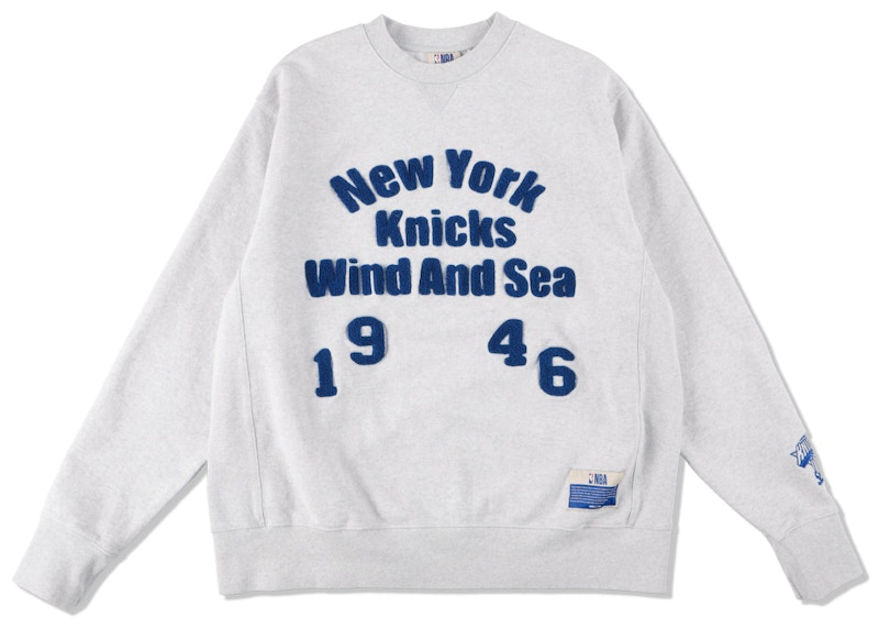 Wind and Sea x NBA NY Knicks Crew Neck | eclipseseal.com