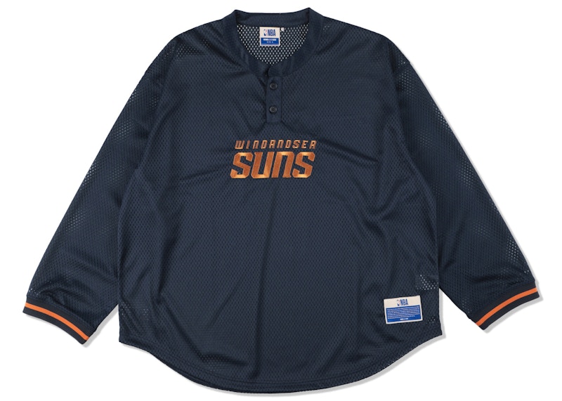 Wind and Sea NBA Mesh Long Sleeve Top Phoenix Suns Men's - SS23 - US