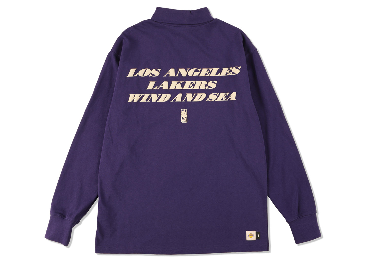 Wind and Sea NBA Turtle Neck L/S Tee Losangeles Lakers - SS23