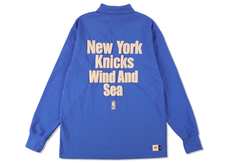 Wind and Sea NBA Turtle Neck L/S Tee New York Knicks 男装- SS23 - CN