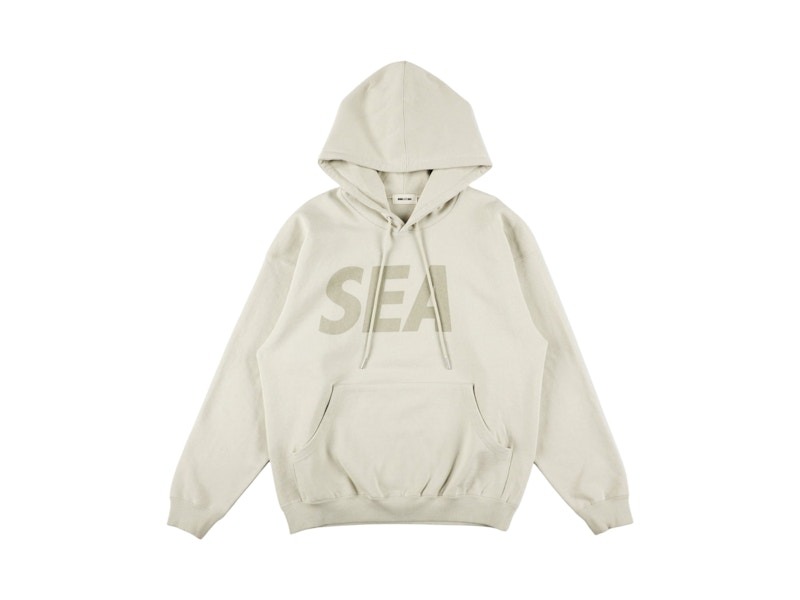 Wind and Sea OG Sea Logo Hoodie Sweatshirt OffWhite - US