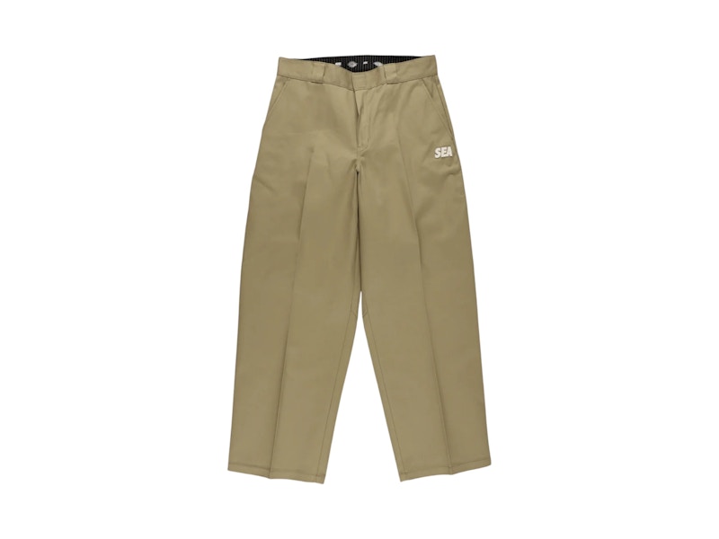 Wind and Sea x Dickies Work Pants Beige Men's - US