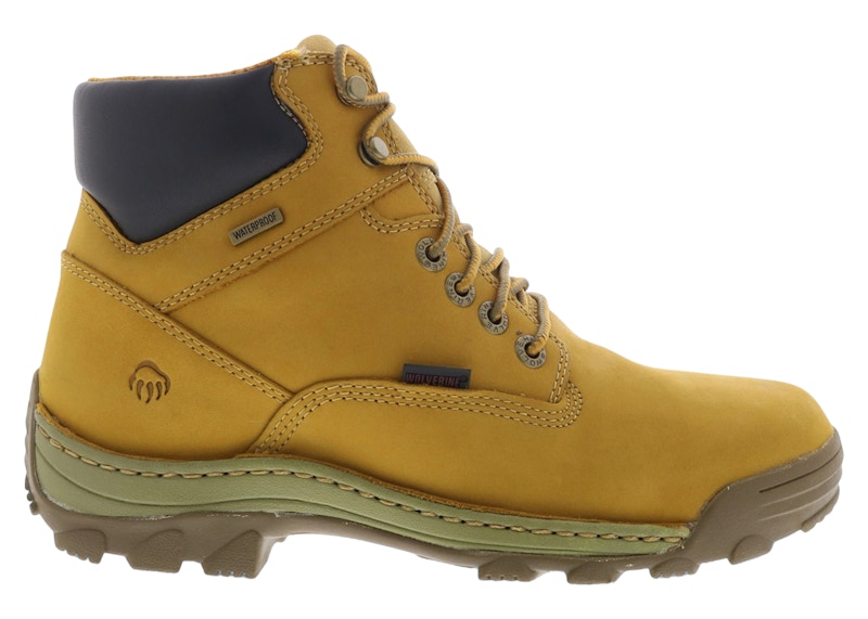 Pre-owned Wolverine Men's Dublin 6" Waterproof Insulated Boots Sneakers In Wheat