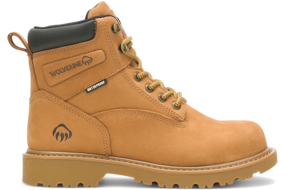 Wolverine Floorhand Insulated Steel Toe 6" Stivali Grano
