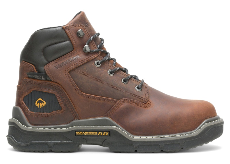 Pre-owned Wolverine Men's  Raider Durashocks Insulated 6" Boots Sneakers In Peanut