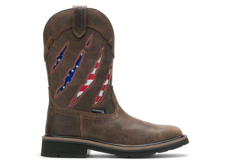 Wolverine Rancher Claw Waterproof Boot Brown