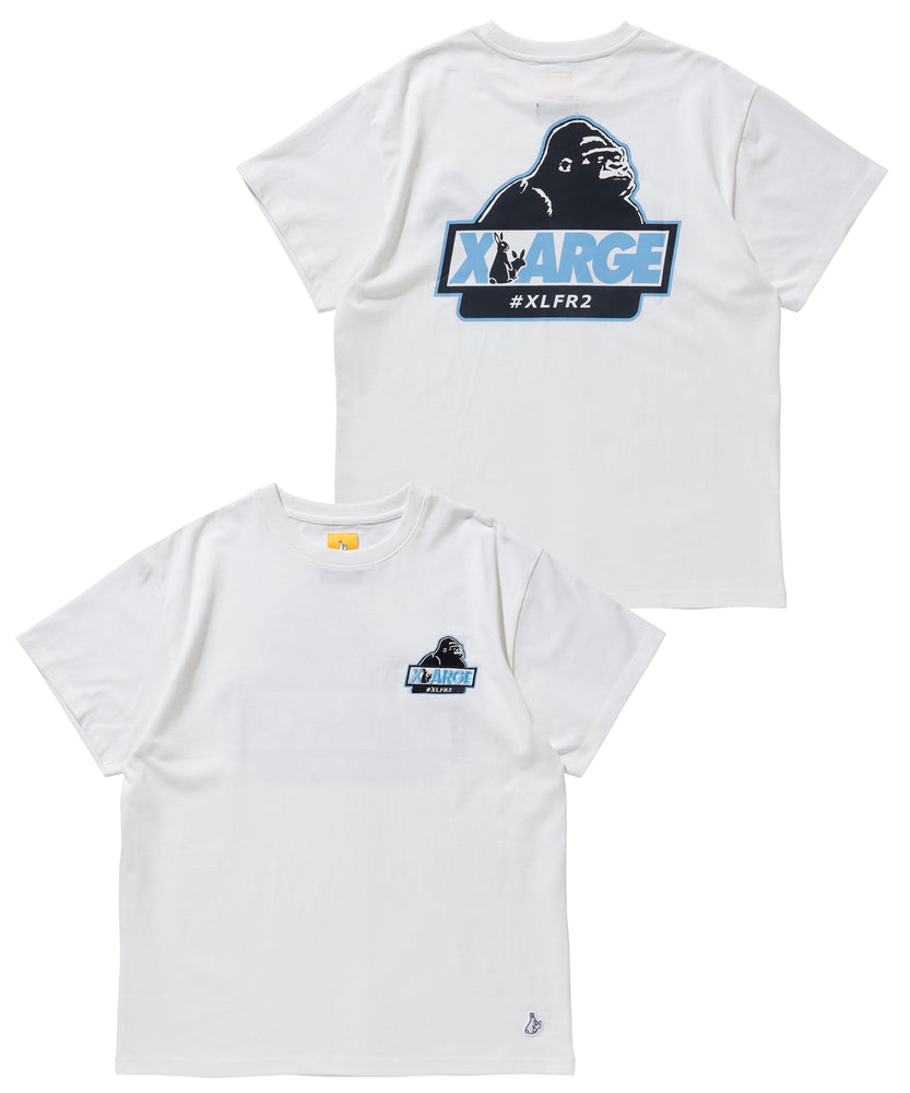 XLARGE x FR2 OG Logo T-Shirt White Men's - FW22 - US