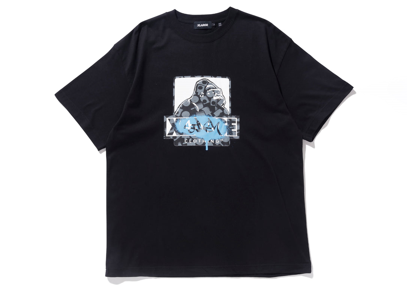 XLARGE x Stash OG Logo T-Shirt Black 男装- FW22 - CN