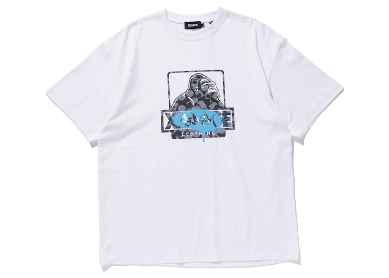 XLARGE x Stash OG Logo T-Shirt White Men's - FW22 - US