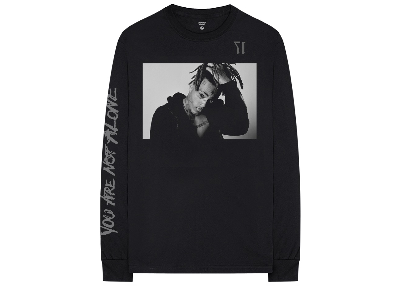 XXXTentacion 17 L/S T-shirt Black メンズ - 2017 - JP