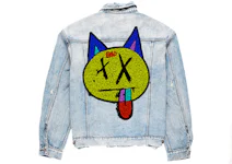 XXXTentacion Bad Vibes Forever Denim Jacket Light Blue