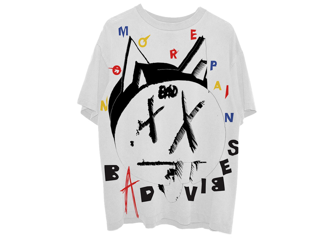 XXXTentacion Bad Vibes Forever III T-shirt White メンズ - JP