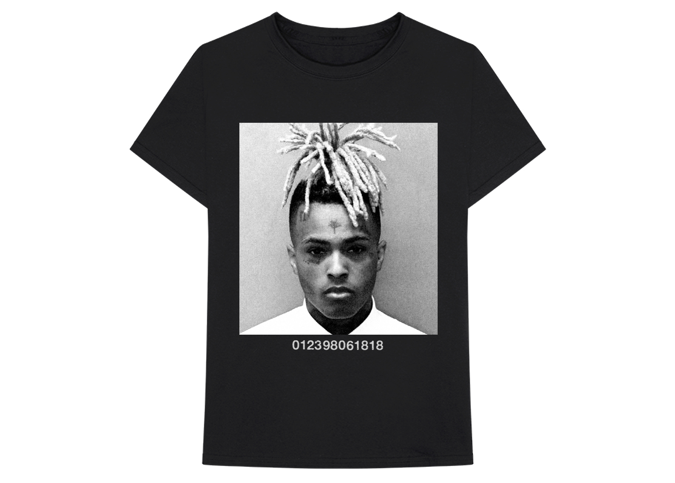 XXXTentacion Mugshot T-shirt Black Men's - 2019 - US