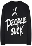 XXXTentacion People Suck L/S T-shirt Black