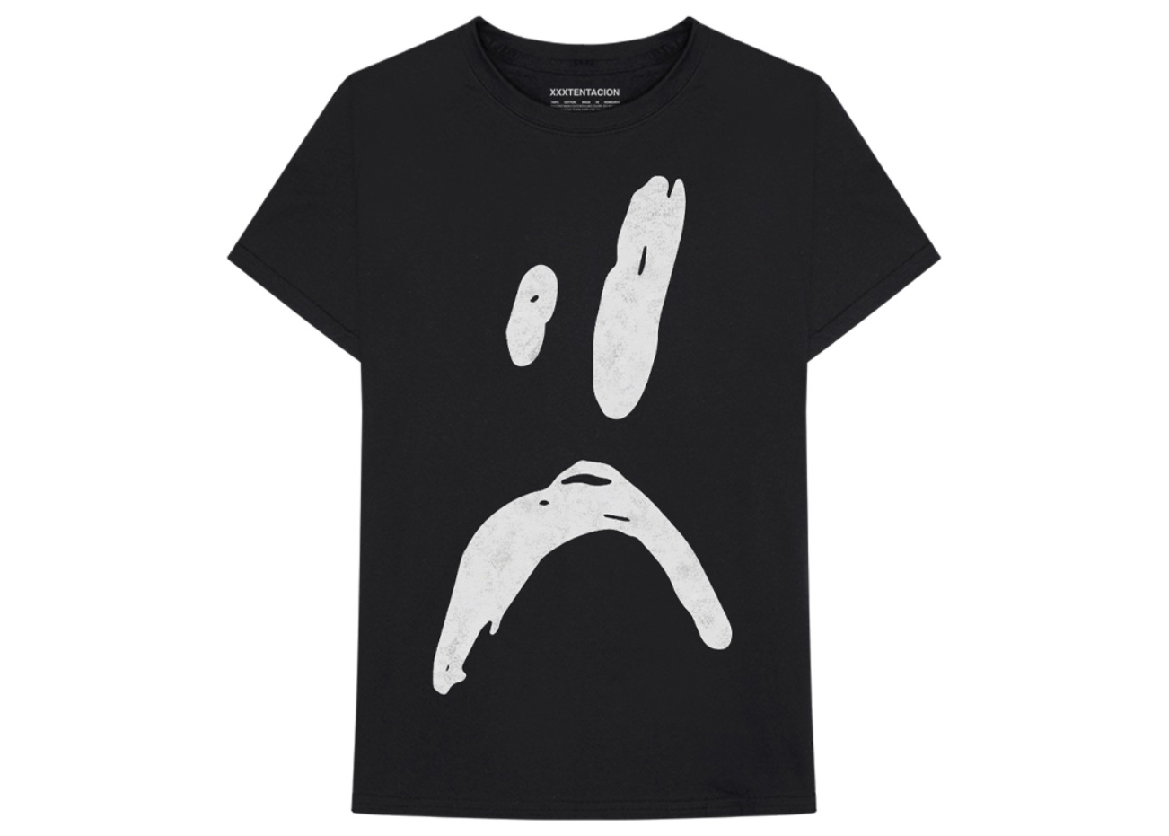 XXXTentacion Sad Face T-shirt Black Men's - 2019 - US