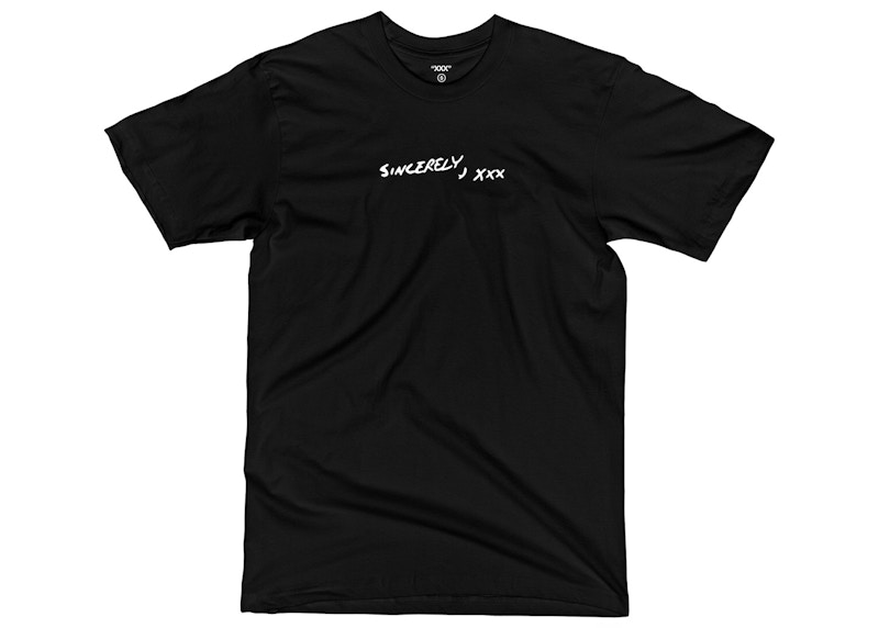 XXXTentacion Sincerely, XXX T-shirt Black Men's - 2018 - US