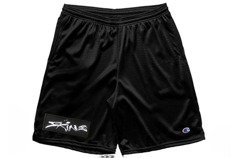 XXXTentacion Skins Patch Shorts Black