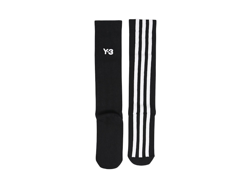 Pre-owned Y-3 Y3 K Strp Socks In Black