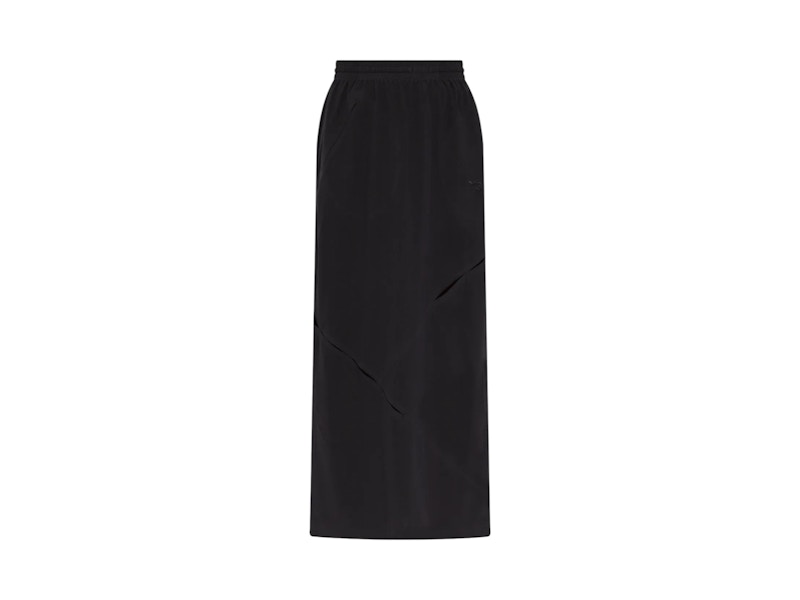 Pre-owned Y-3 Women's Y3 Long Skirt In Black