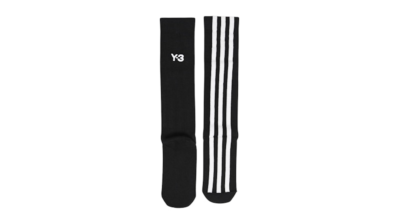 Pre-owned Y-3 Y3 X Adidas Socks In Black/white In Multi